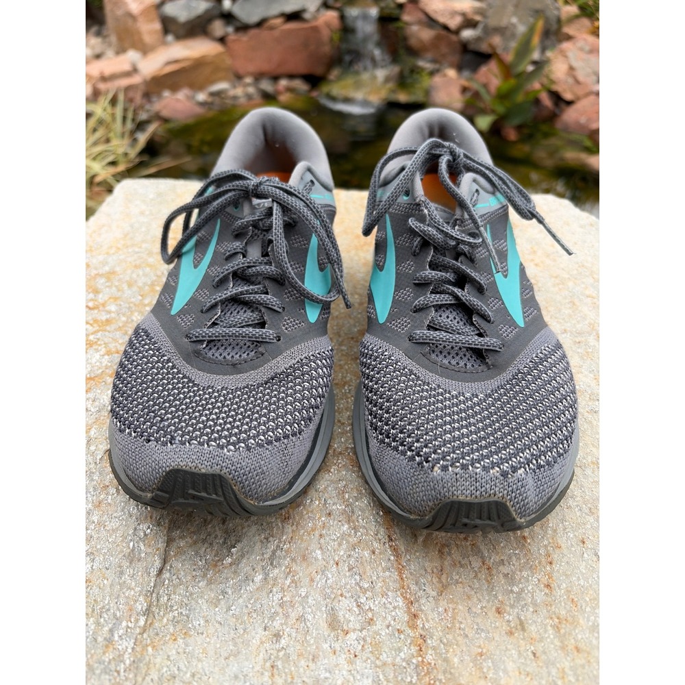 Brooks Revel Womens Running Shoes Grey Teal Mesh 1202491B037 Size 8.5 B - Picture 2 of 8